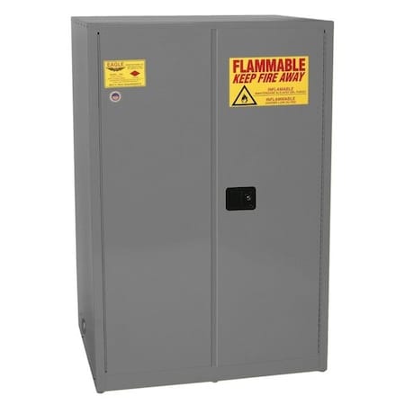 Eagle Mfg E, Cabinet, Flam Sfty 90G Sc Gry 9010XGRAY